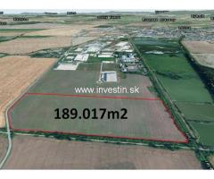 18,9 ha of Industrial Land for Sale
