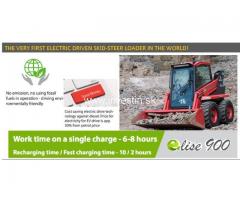 The world´s first electric skid-steer loader